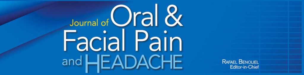 Orofacial Pain Journal