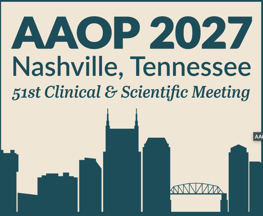 AAOP 2027 Annual Clinical and Scientific Meeting - Nashville, Tennessee