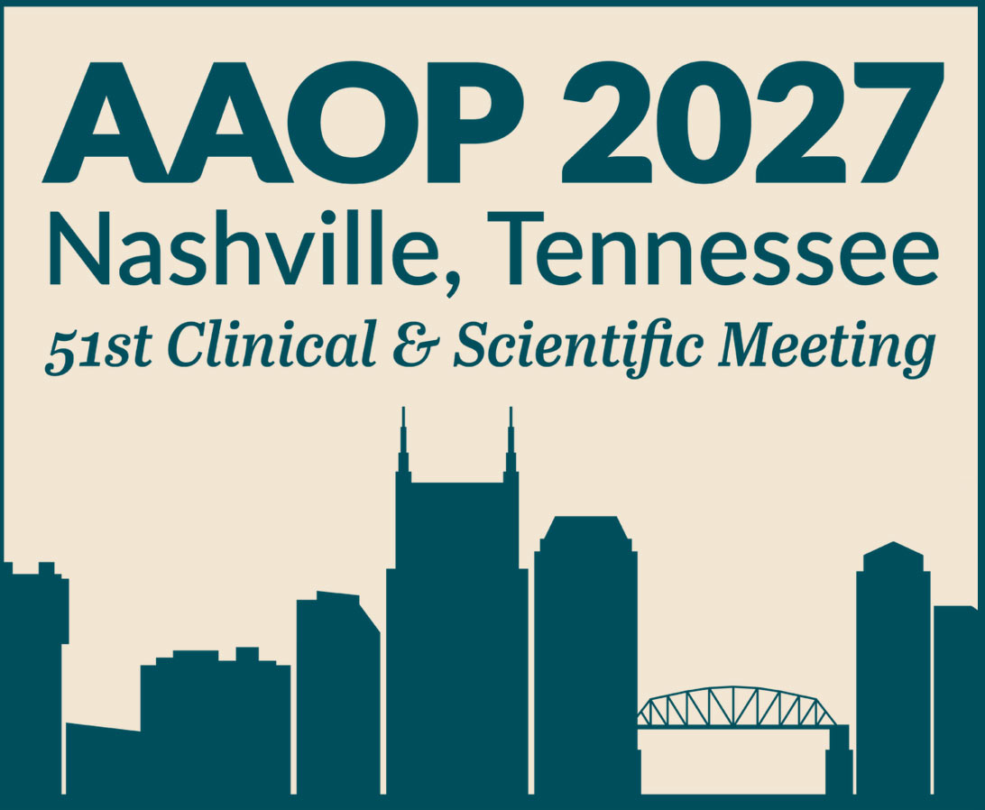 AAOP 2027 Annual Clinical and Scientific Meeting - Nashville, Tennessee